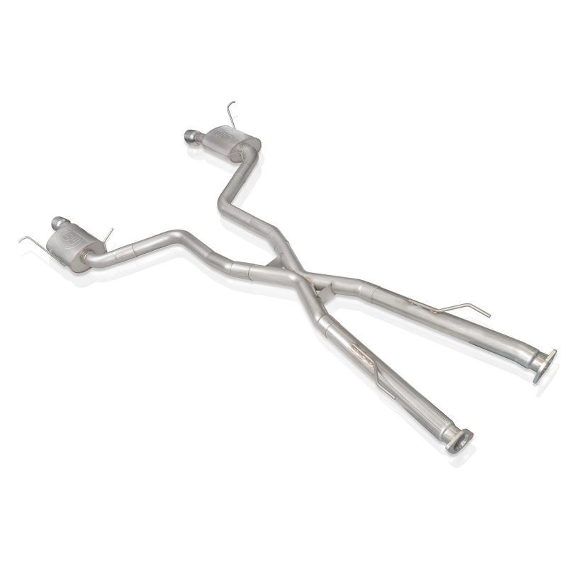 Dodge Durango Performance Exhaust - Stainless Works - Redline Catback w/ 4in Tips - Polished - `11-`20